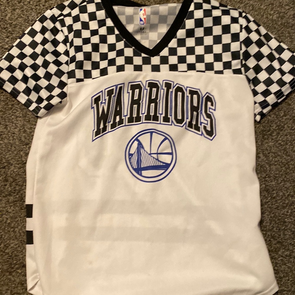 Girls warriors shirt jersey
